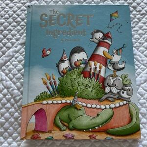 The Secret Ingredient  Children’s Book by Paul Castle…With stuffed Penguin